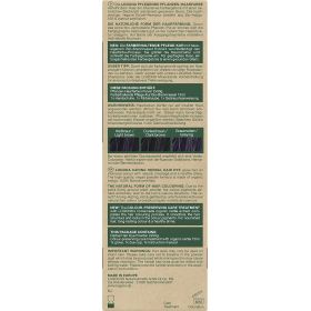 Poudre de coloration végétale BIO + Soin préparateur - Noir indigo  - 2x50g + 1x15ml - Logona