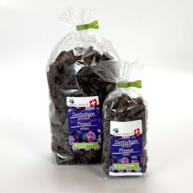 Prunes Suisses, séchées et dénoyautées, certifiées BIO - 200g - Aronia Swiss
