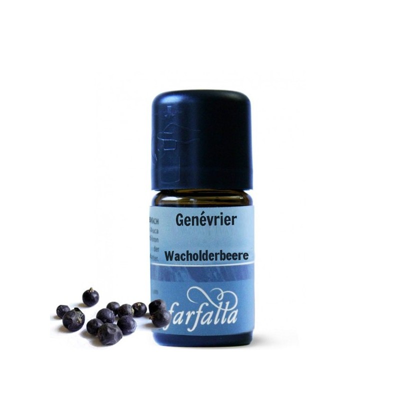 Ätherische Öle - Wacholderbeere bio Wildsammlung - 100 % natürlich - 5 ml - Farfalla