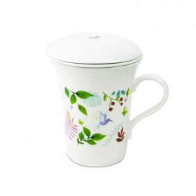Teekanne aus Porzellan mit integriertem Filter "Eden" - 0,25dl - Aromandise