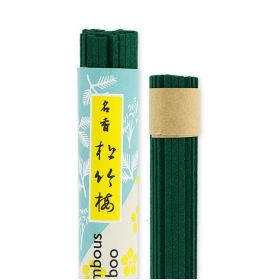 Rotoli corti di incenso giapponese, Bamboo Canzone - 40x 30 min. - Les encens du monde