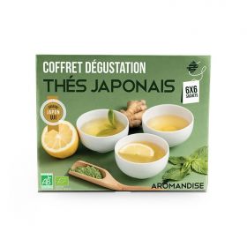 Probierset für japanische Tees in Beuteln - 6x 6Beutel - Aromandise