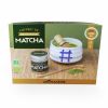 Probierset "Matcha Zeremonie" - Matcha, Löffel, Schale & Schneebesen - Aromandise