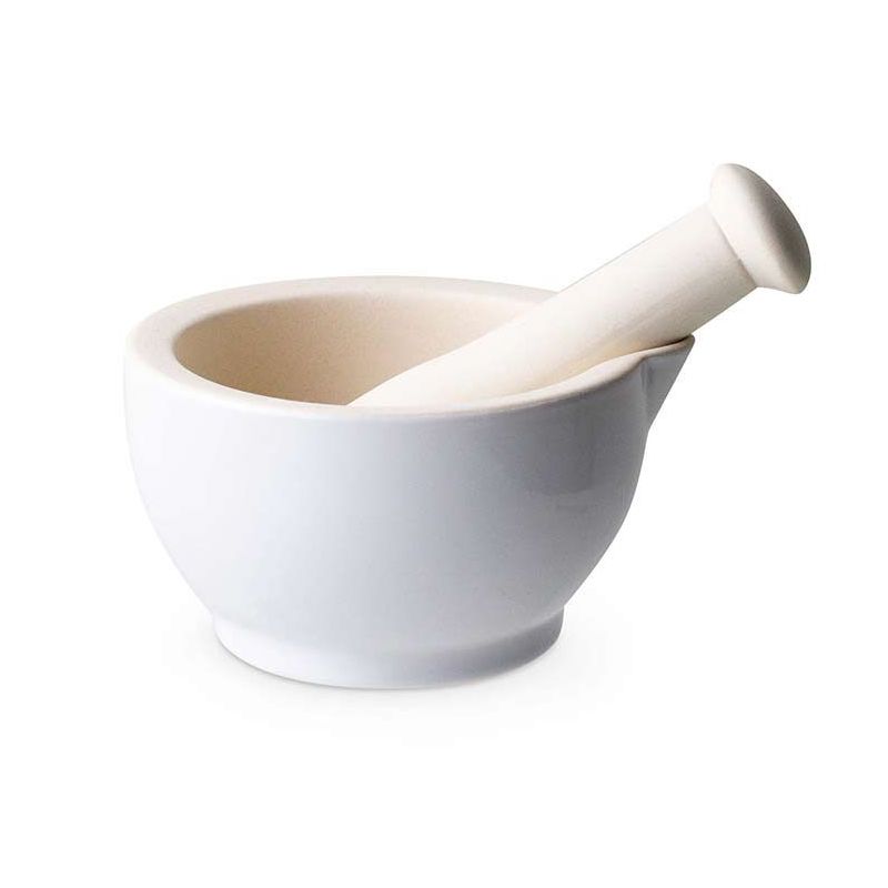 Mortaio e pestello in gres, Ø 10 cm - 1 pz - Aromandise