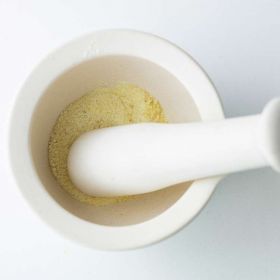 Mortaio e pestello in gres, Ø 10 cm - 1 pz - Aromandise