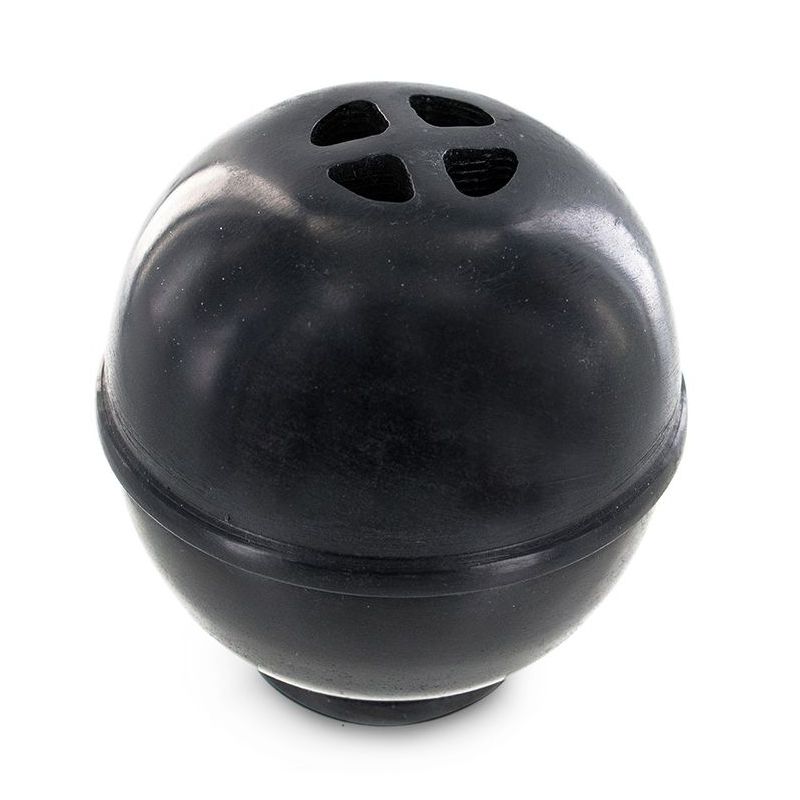 Stein-Räucherstäbchen-Halter für Kegel, "Kumo" Schwarz - Les encens du monde