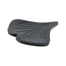 Räucherstäbchenhalter aus schwarzem Stein "Gingko" - Les encens du monde