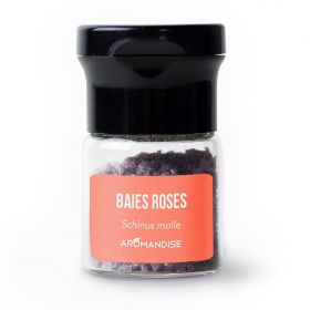 Bio Ätherisches Öl Kristalle zum Kochen, Rosa Beeren - 10g - Aromandise