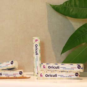 Nettoyeur d'oreilles en bois de hêtre français "Oriculi" - Lamazuna