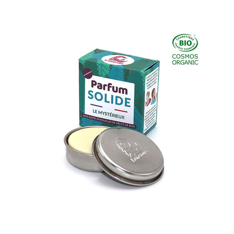 Profumo solido biologico e ricaricabile - Il Mistero - 20ml (Completo) - Lamazuna