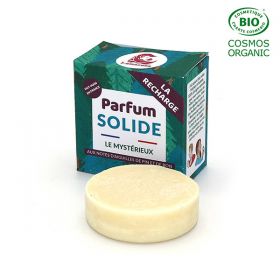 Parfum Solide BIO et rechargeable - Le Mystérieux - 20ml (Palet de recharge) - Lamazuna