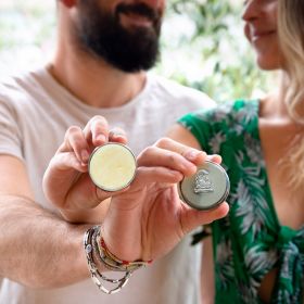 Parfum Solide BIO et rechargeable - Le Mystérieux - 20ml (Complet) - Lamazuna