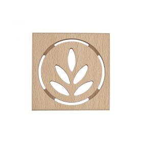 Französische handgefertigte Seifenschale aus Buchenholz - 1 Stck. - Saint-Hilaire