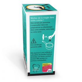 Cristalli di olio essenziale biologico per cucinare, Verbena - 10g - Aromandise