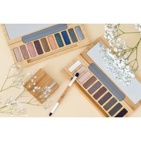 Perlmutt Lidschatten (in rechteckiger Nachfüllpackung) - 100% natürlich, bio & vegan - N° 103, Alte Rose- Zao