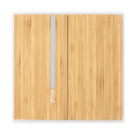 Bamboo box duo (vide) pour fard à paupières (nacré, mat, Shiny) - ZAO