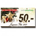 Bon Cadeaux d'une valeur de 25.- sur SwissEcoShop.ch + Offert 10% de cette valeur pour vous !