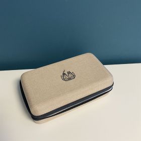 Trousse de rangement d'huiles essentielles - SYNELIA - Pour 18 huiles, Beige - Innobiz