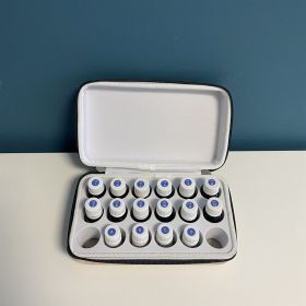 Astuccio per oli essenziali - SYNELIA - Per 18 oli, Beige - Innobiz