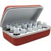 Trousse de rangement d'huiles essentielles - SYNELIA - Pour 18 huiles, Terracotta - Innobiz