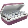 Trousse de rangement d'huiles essentielles - SYNELIA - Pour 18 huiles, Violette - Innobiz