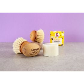 Sapone solido per piatti biologico, senza profumo - 1 pezzo - Lamazuna