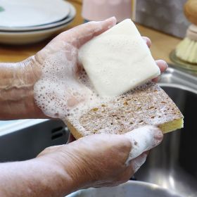 Savon solide BIO pour la vaisselle, sans parfum - 1 pce - Lamazuna