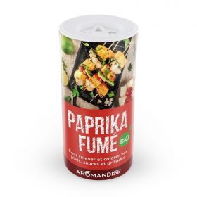 Paprika affumicata biologica, per grigliate, marinate ... - Spolverini 60g - Aromandise