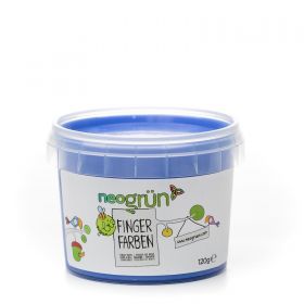 Colori a dita per bambini, ecologici e sicuri - MOD, 120g - neogrün