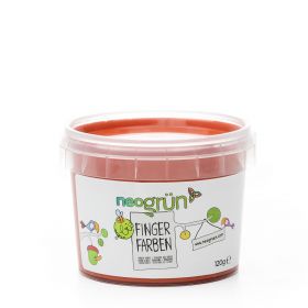 Fingerfarben für Kinder, umweltfreundlich und sicher - MOD, 120g - neogrün