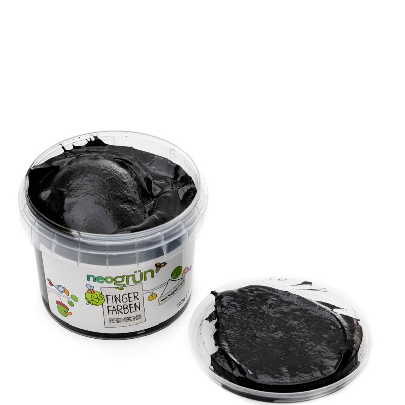 Colori a dita per bambini, ecologici e sicuri - MOD, 120g - neogrün