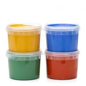 Colori a dita per bambini, ecologici e sicuri - MOD, 120g - neogrün