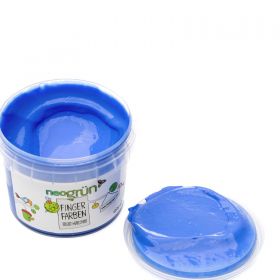 Peinture à doigt pour enfants, écologique et sûre - Pack "AKI", 4x120g - neogrün