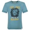 T-Shirt "LION" durable pour enfant (conçu en Allemagne, fabriqué au Portugal) - 4 tailles, 2 à 9 ans - MilliTom