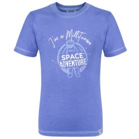 Maglietta resistente "Space" per bambini (disegnata in Germania, prodotta in Portogallo) - 4 taglie, da 2 a 9 anni - MilliTom