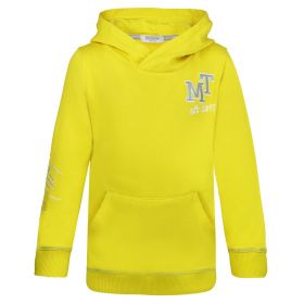 Sweat à capuche enfant durable "Cool Sleeve" Jaune (fabriqué au Portugal) - 4 tailles, 2 à 9 ans - MilliTomm
