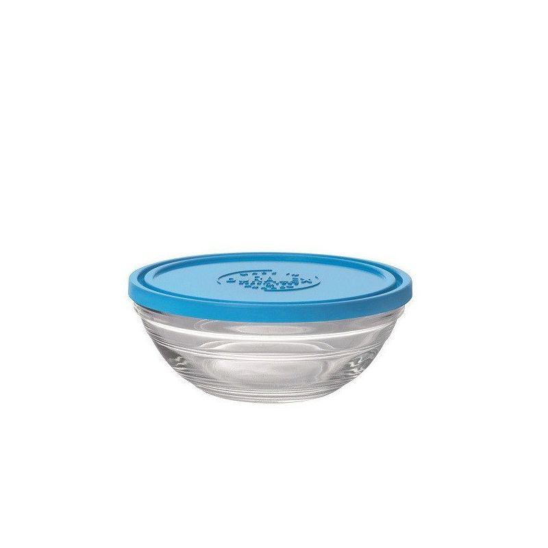 Insalatiera rotonda in vetro temperato con coperchio - 17cm - Duralex