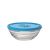 FreshBox/Saladie rond en verre trempé avec couvercle - 14cm - Duralex