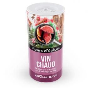 Fleurs d'épices BIO pour Vin Chaud "Saveurs d'hiver" - 50g - Aromandise