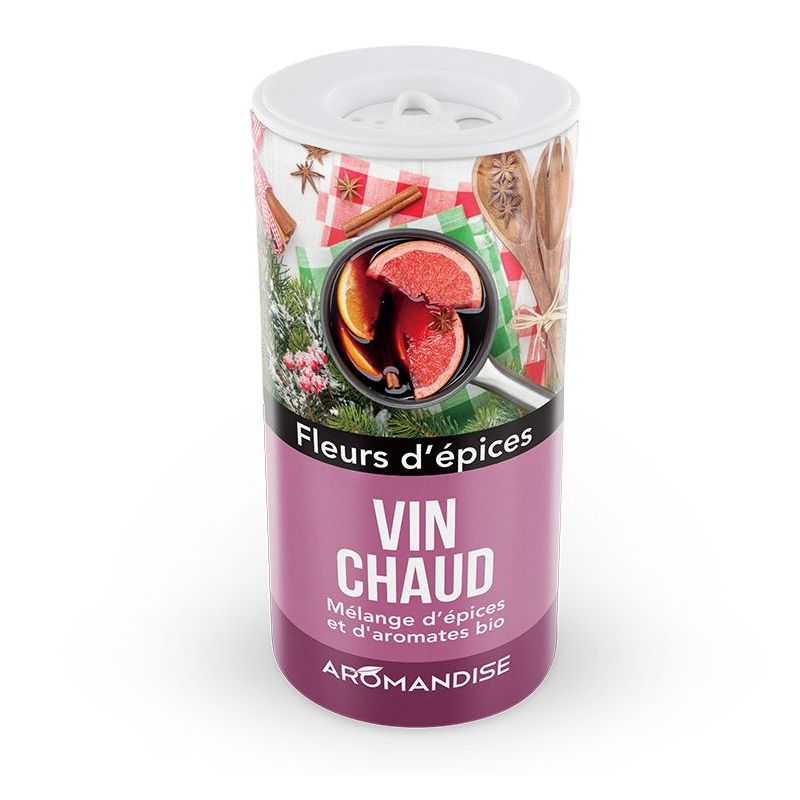 Fleurs d'épices BIO pour Vin Chaud "Saveurs d'hiver" - 50g - Aromandise