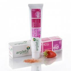 Dentifrice Fraise BIO à l'argile pour enfant - 75ml - Argiletz