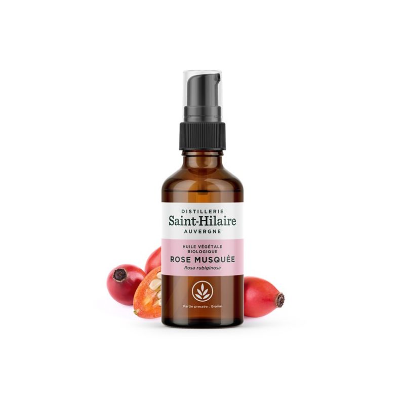 Bio-Pflanzenöl der Wein-Rose - 50ml - De Saint Hilaire