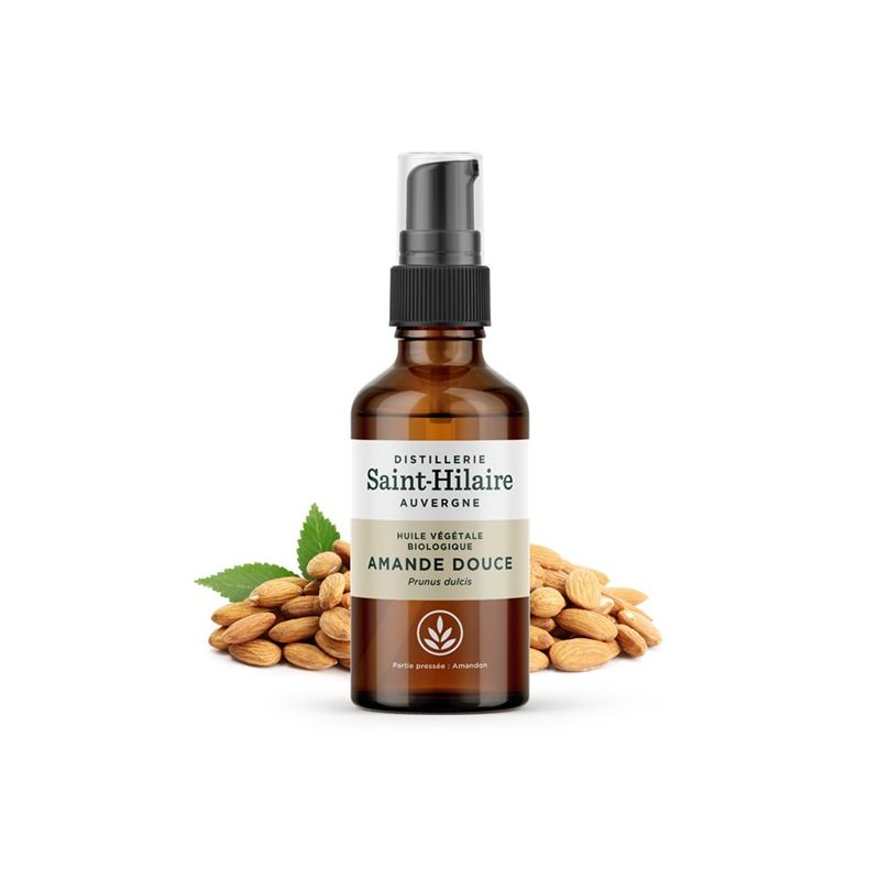 Olio vegetale (biologico) di Mandorle dolci - 50ml - De Saint Hilaire