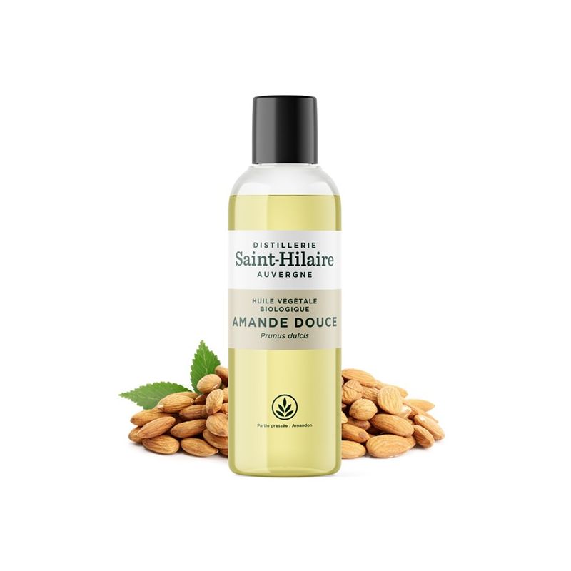Pflanzliche BIO-Süßmandelöl - 200ml - De Saint Hilaire