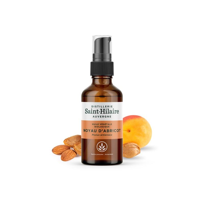 Huile végétale BIO de Noyaux d'abricot Bio - 50ml - De Saint Hilaire