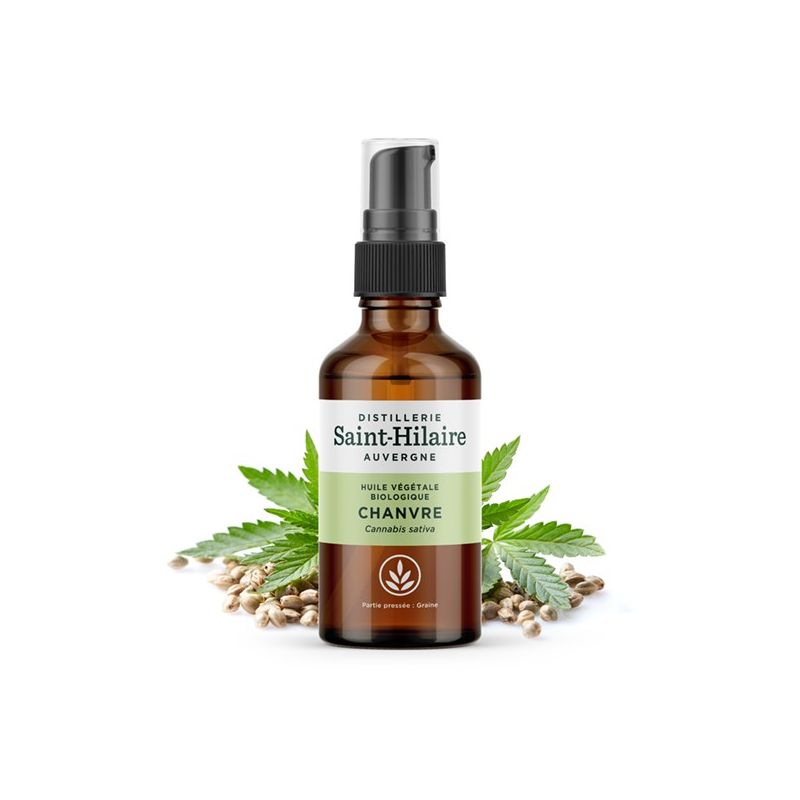 Olio vegetale (biologico) di Canapa - 50ml - De Saint Hilaire