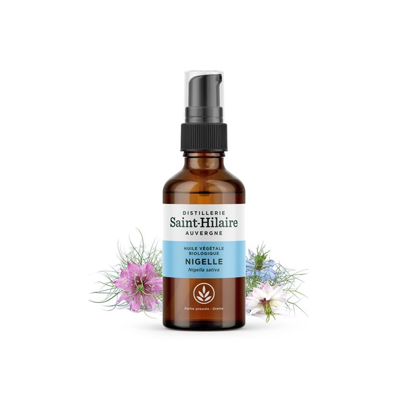 Pflanzliche BIO-Nigella Öl - 50ml - De Saint Hilaire