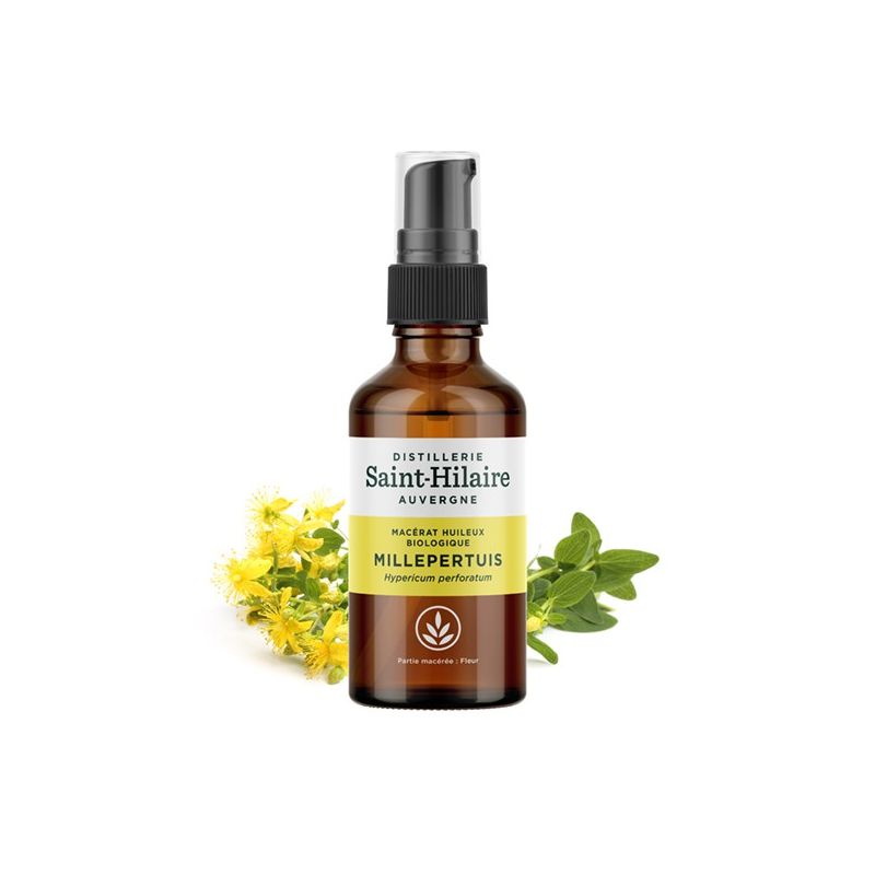 Macérât Huileux BIO de Millepertuis - 50ml - De Saint Hilaire