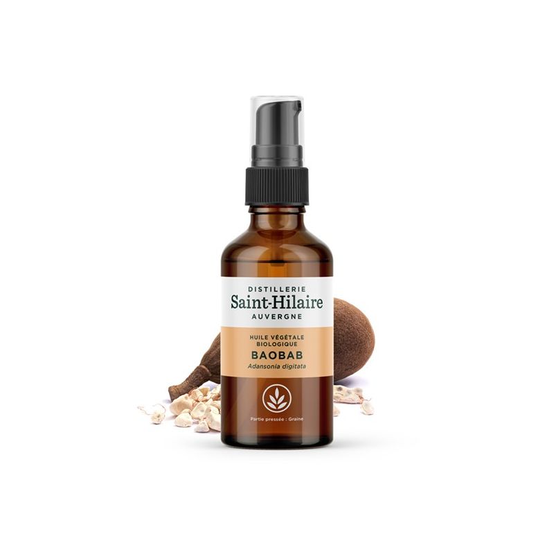 Baobab Bio-Pflanzenöl - 50ml - De Saint Hilaire