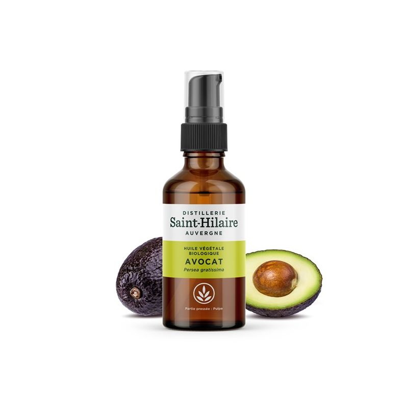 Pflanzliche Bio-Avocadoöl - 50ml - De Saint-Hilaire